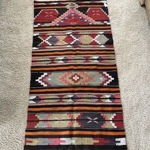 Authentic Turkish Oushak Kilim Rug